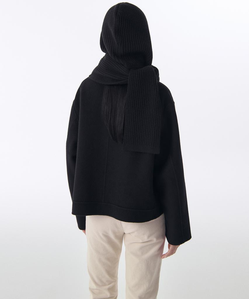 MUSINSA STANDARD WOMAN Women'S Scarf Balaclava [Black]