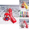 Cute Marvel Avengers Keychain Plastic Figurine Keyring Perfect Gift Idea