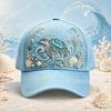 New D-printed Baseball Cap, Women's Ocean Fashion Sunscreen Trend Baseball Cap, Men's Sunshade Whale Versatile