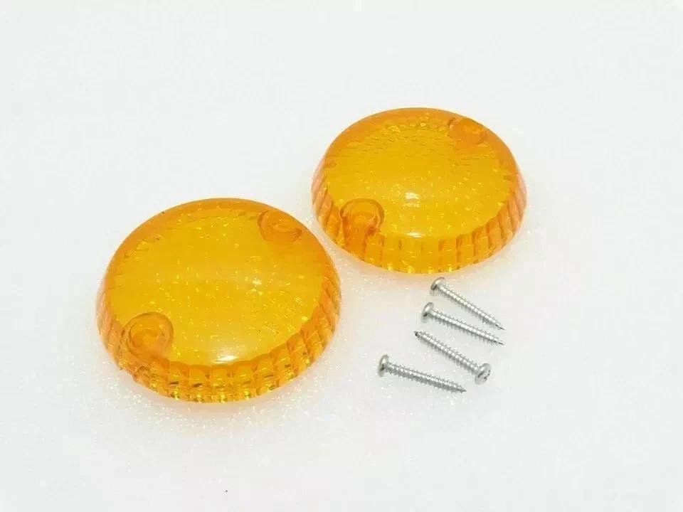 Fit For Royal Enfield Orange Indicator Blinker Cover Lens