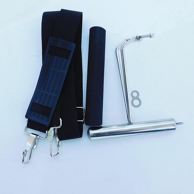 High-End Stainless Steel Kite Reel with Handbrake, Anti-Reverse, and Large Bearing for Sea Fishing