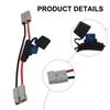 8AWG Power Cable Connector PVC+Copper Wire Reliable Performance Sturdy And Reliable Built-in MAXI Fuse Holder Easy To Use