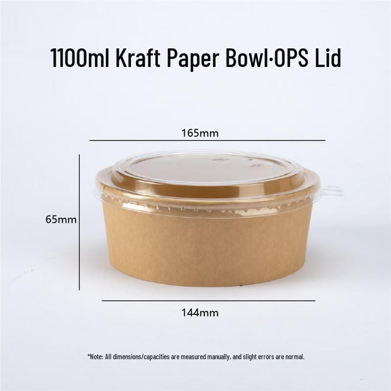 Einweg-Kraftpapier-Mikrowellen-Lebensmittelbehälter