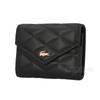 Lacoste Crocodelle Flap Wallet Nf5119e56g Black