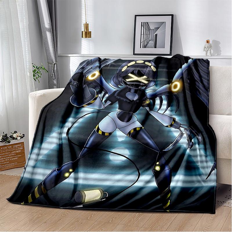2025 New Style 3D Murder Drones Uzi Cartoon Soft Blankets,Throw Blanket Comfortable Blanket for Picnic Beds Sofa Home Bedroom