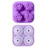 Multifunctional Silicones Molds for Ice Cubes with Tulips Flower Pattern for Home Parties and DIY Projects