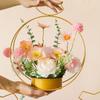 Simulated Rose, Daisy, Star Flower Artificial Flower Basket For Table Decoration, Living Room Setting, Indoor Decoration.