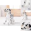 Lifelike Stuffed Animal Dog Plush Toy 50cm Standing Dog Soft And Cozy Kids Gift