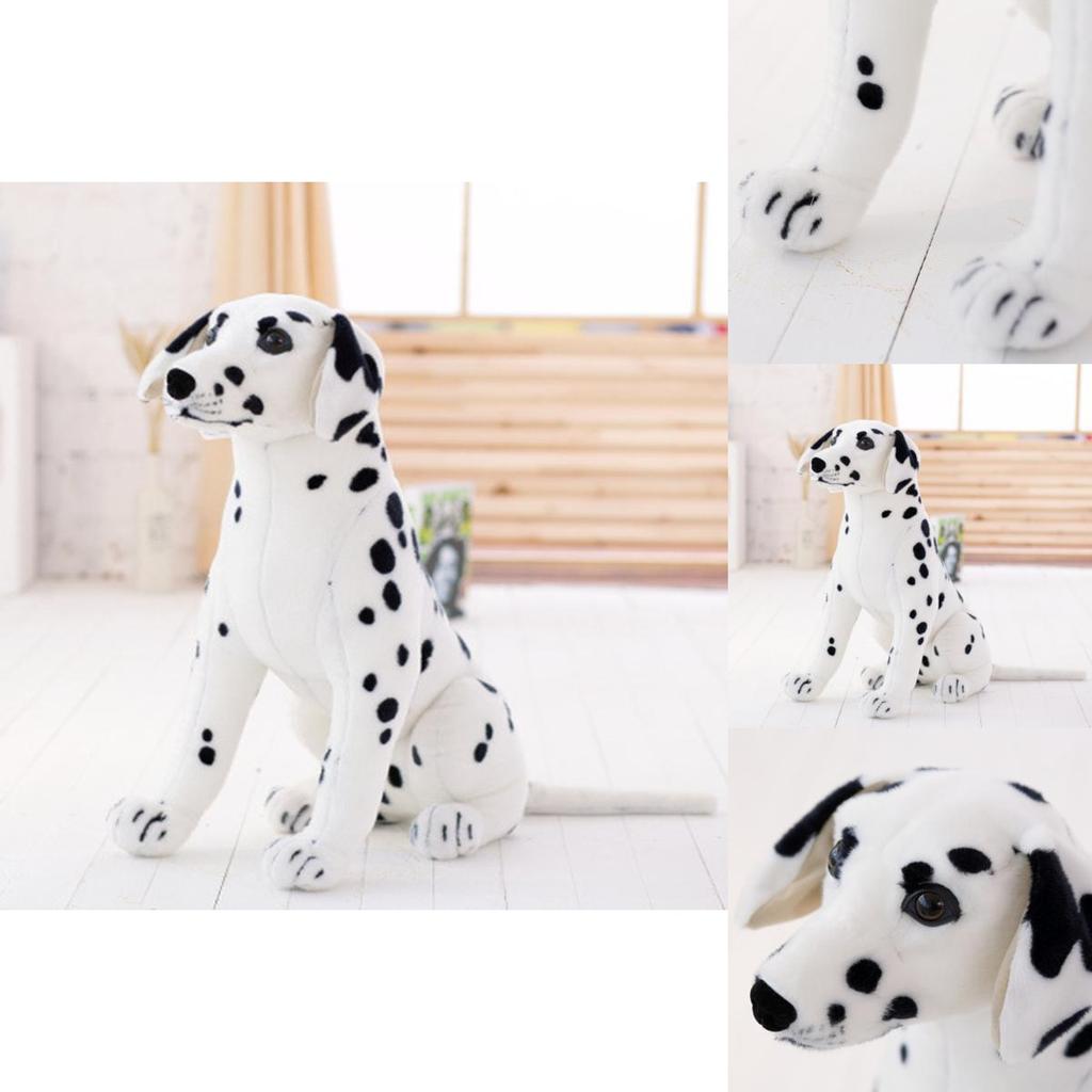 Lifelike Stuffed Animal Dog Plush Toy 50cm Standing Dog Soft And Cozy Kids Gift