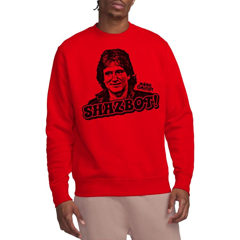 Mork And Mindy Unisex Adult Shazbot Sweatshirt
