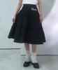 VIVACIOUS Claudia Taslan Kang Kang Skirt Black