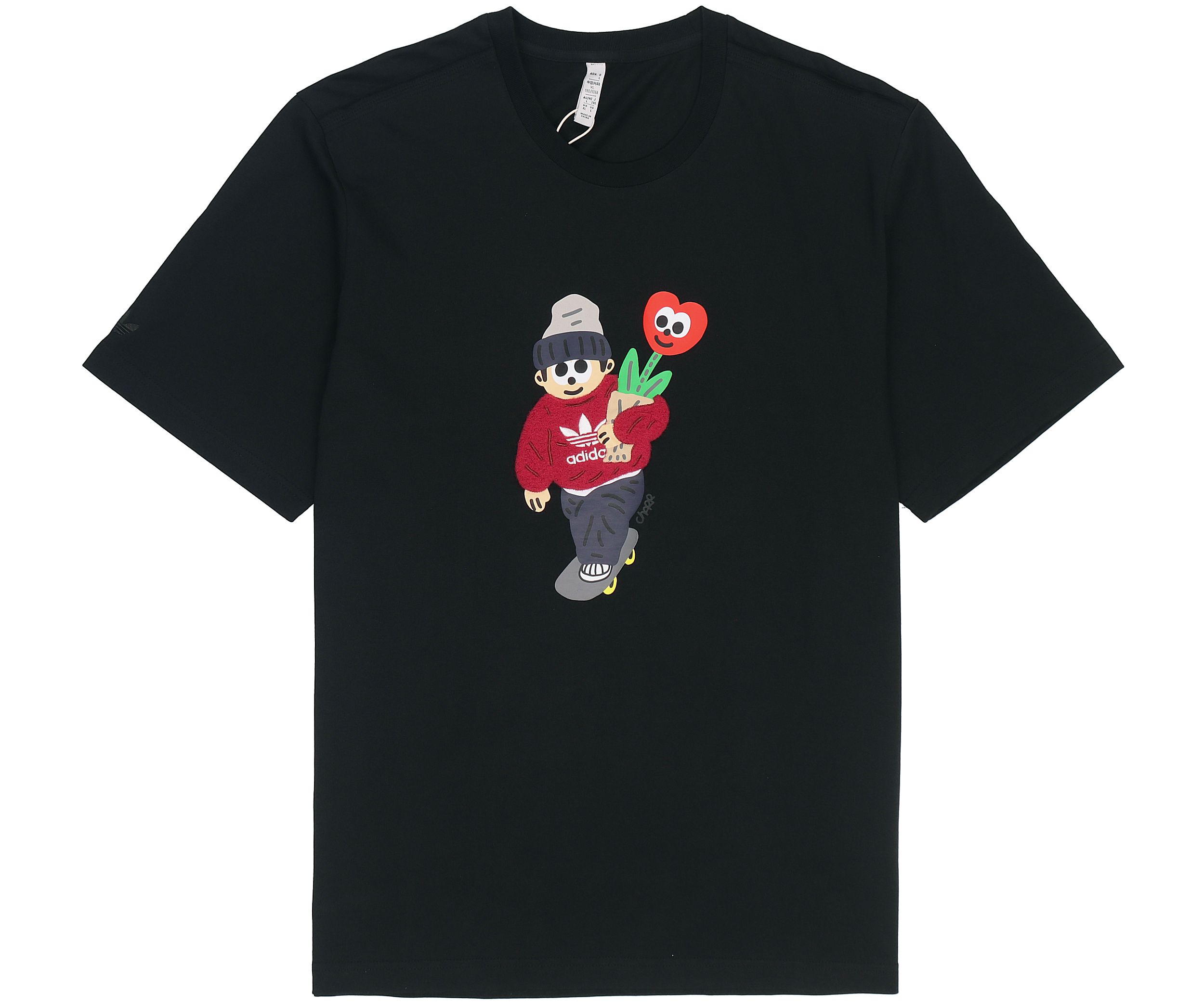 Adidas Originals Charr Morita T Shirt Unisex Black HR3476 S