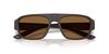 EMPORIO ARMANI Sunglasses for Rubberized Matte Lens 0EA4266U Men. Frame Brown. Lens Brown. Width 55mm.