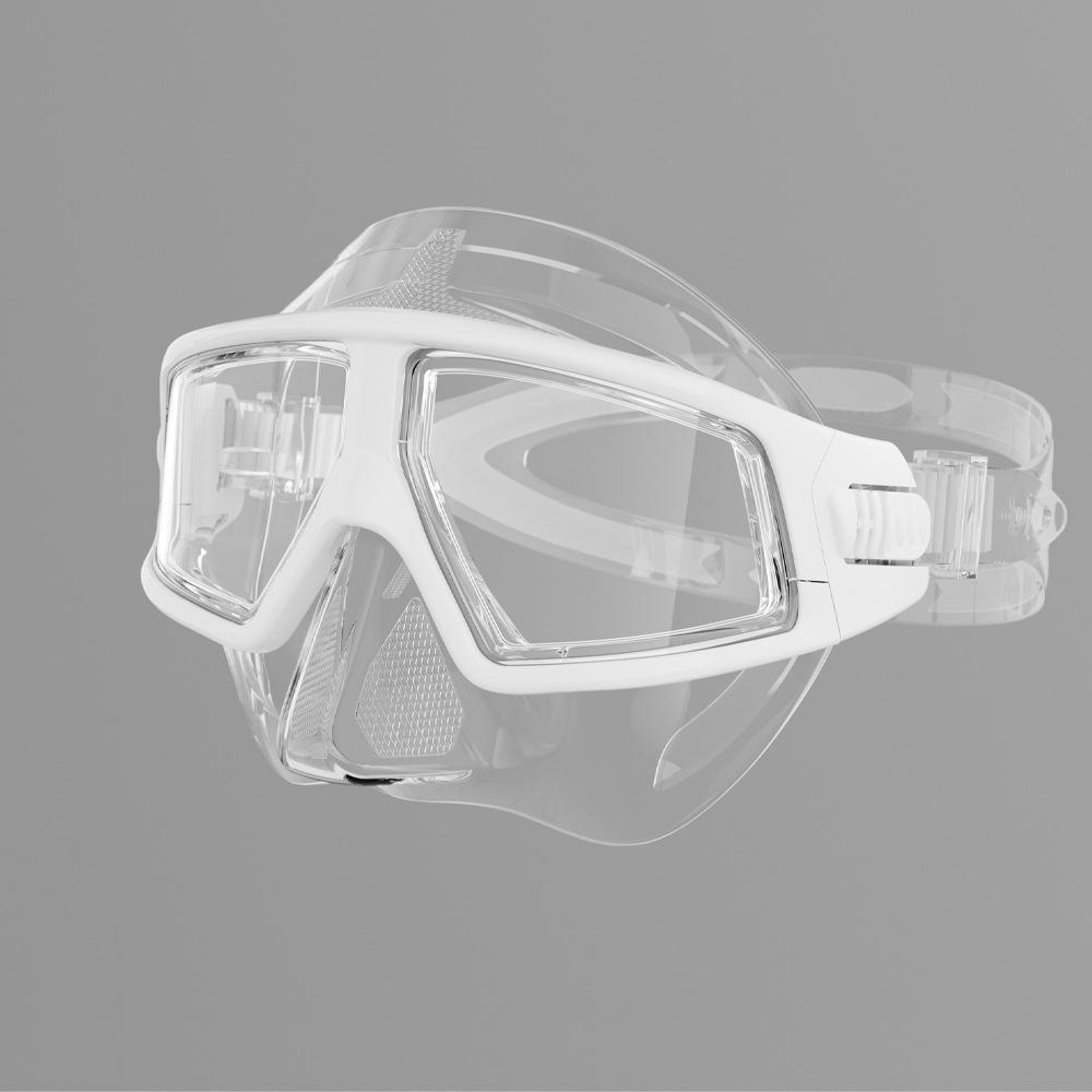 Diving Goggles Large Frame Free Diving Mask Adult Myopia Swimming Goggles Snorkeling Equipment HD Anti-fog