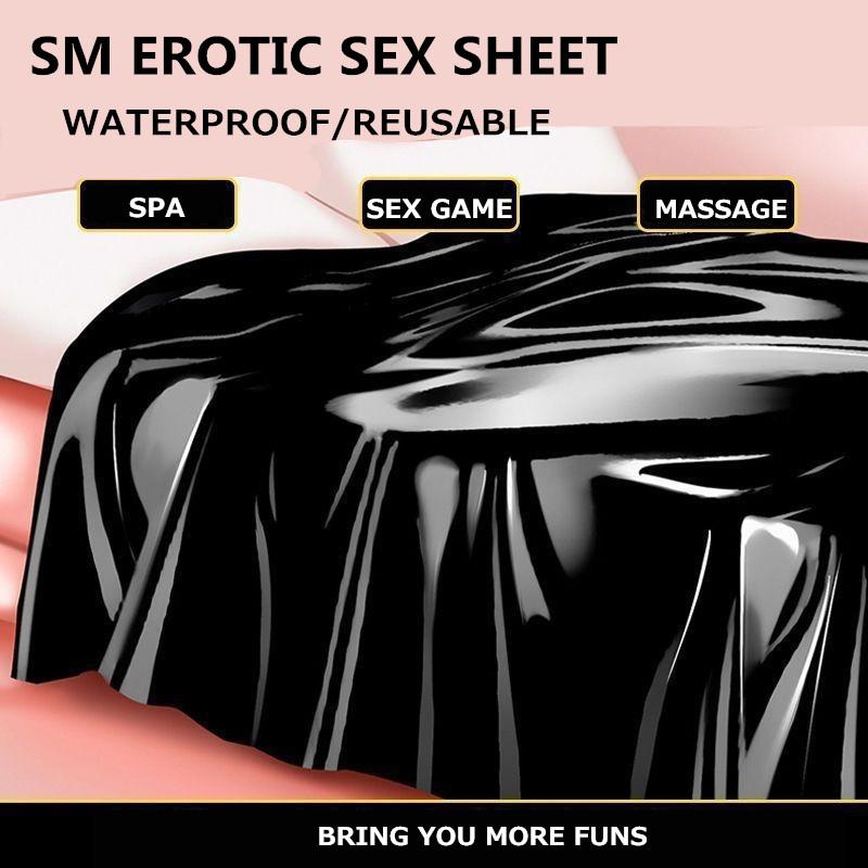Erwachsene Sex Bettlaken Erotisches SPA Wasserdichte Matratzenauflage Plastik Sexy Spiel Wiederverwendbares Laken Paare Sexspiel Requisiten Sexshop