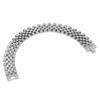 Male Bracelet Fashionable Hand Chain Alloy Watchband Stainless Steel Silver Wrist Jewelry
