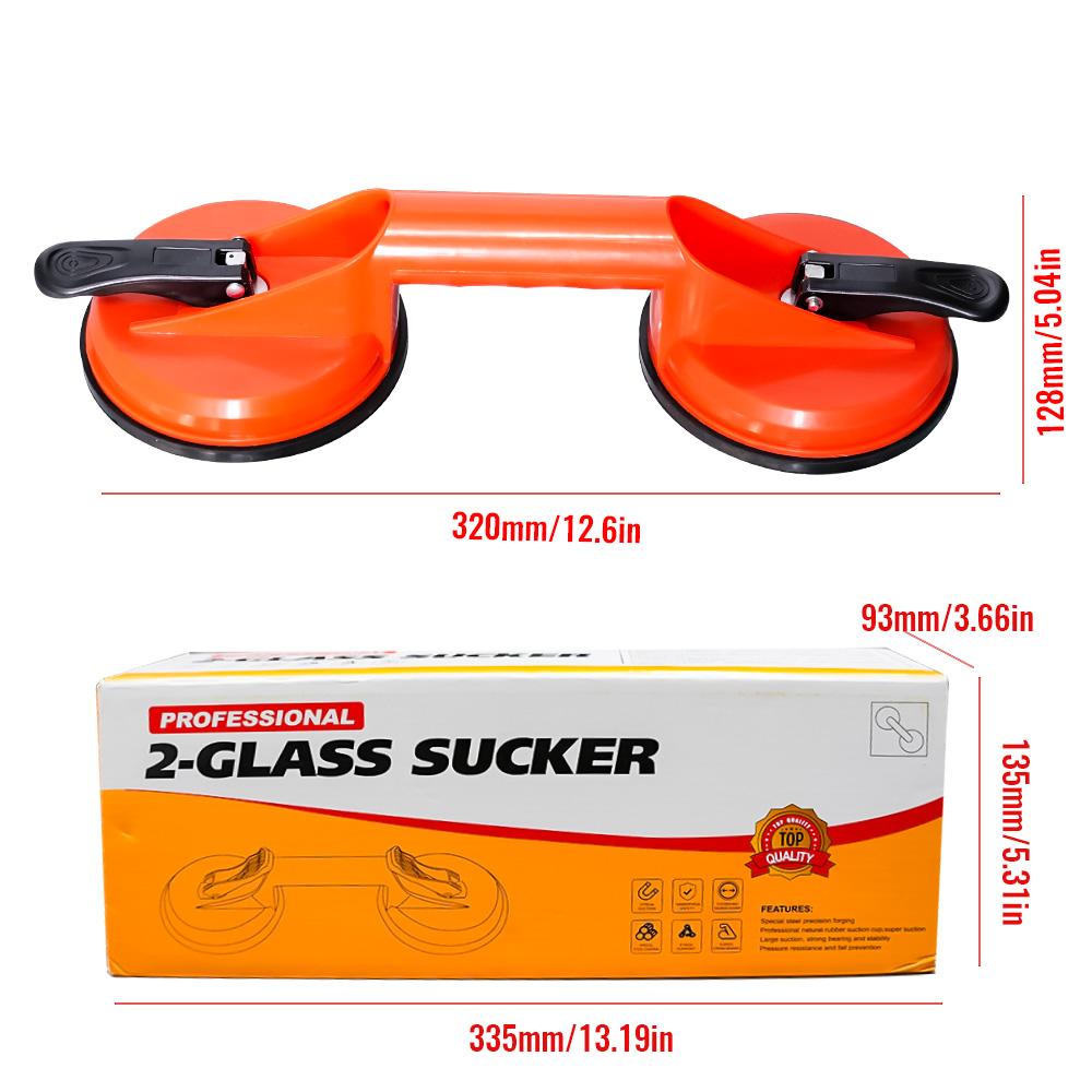 New Glass Lifting Suction Cups Heavy Duty Vacuum ABS Handle Holder for Lift Floor Tile Auto Car Windshield Repair Hand Tools