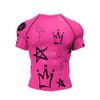 Men's 3D Print Quick-Dry Breathable Short Sleeve T-Shirt for Running & Fitness
