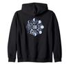 Phases of the Moon, Earth, Symbols, Magic, Wicca, Paganism, Celtic, Zip-up Hoodie