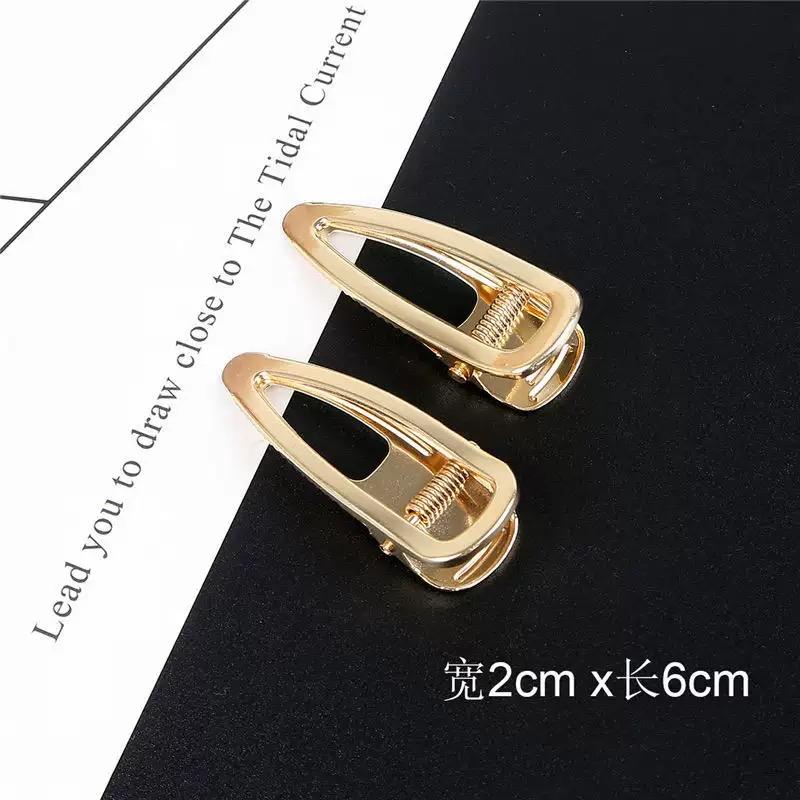 Wholesales Fashion Hair Clip New Women Zinc Alloy  Hair Clips,gold Plating