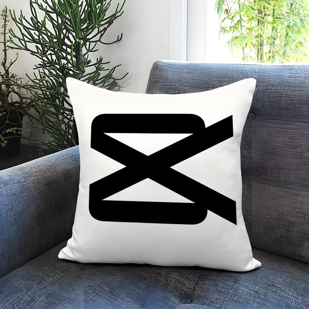 Fashion Ccapcutful Cushion Cover Comfortable Reversible Pillow Cover Ideal for Car Sofa Bedroom Beyond