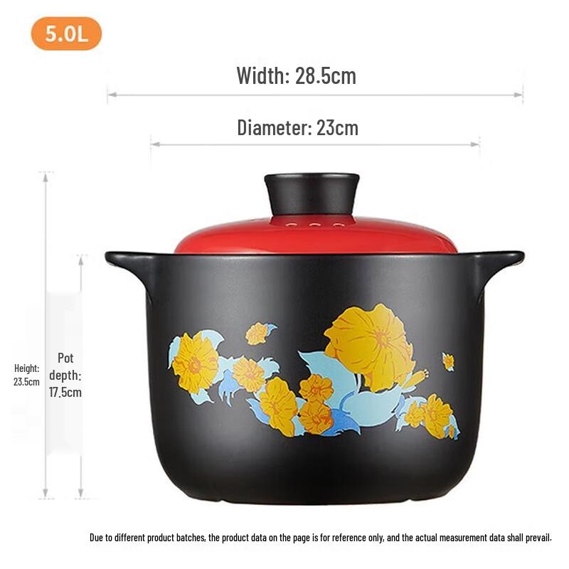 COOKER KING Ceramic Clay Soup Pot