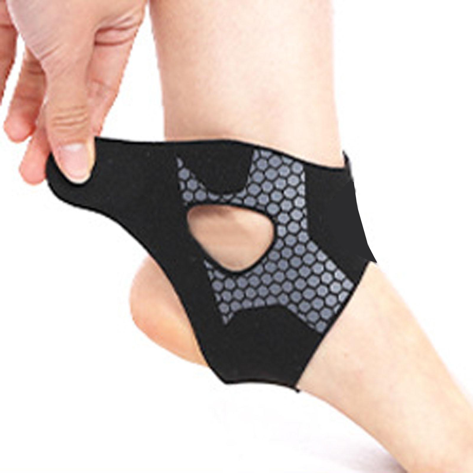 

Спортивний бандаж для запобігання розтягненням, підтримка для баскетболу, бігу, стабілізація суглобів та S чорний