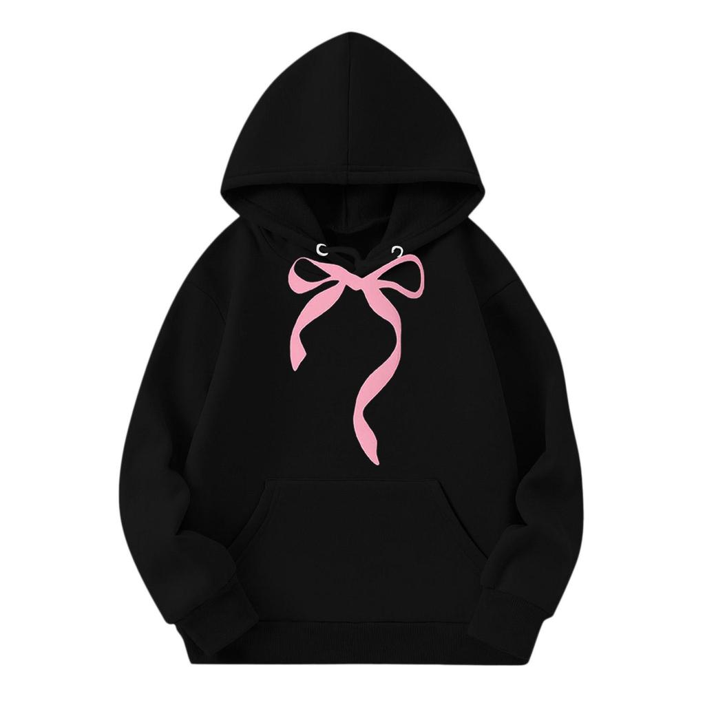 Sweatshirts For Teen Girls Hoodies Long Sleeve Drawstring Pullover Cute Oversized Hoodie