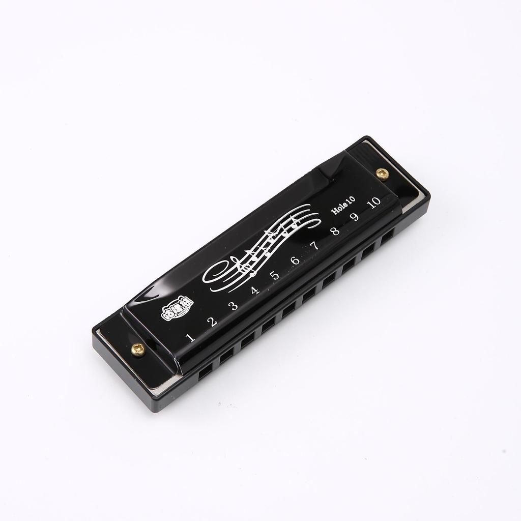 Kids' Cartoon Harmonica: 10-Hole Metal Sound Toy for Kindergarten and Primary School Music Learning