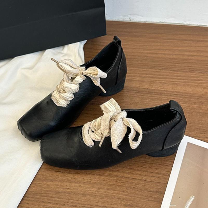 Fashion Women Square Toe Heeled Shoes Designer 2025 Summer New Loafers Sandals Elegant Chunky Party Shoes Woman Pumps Zapatillas Mujer