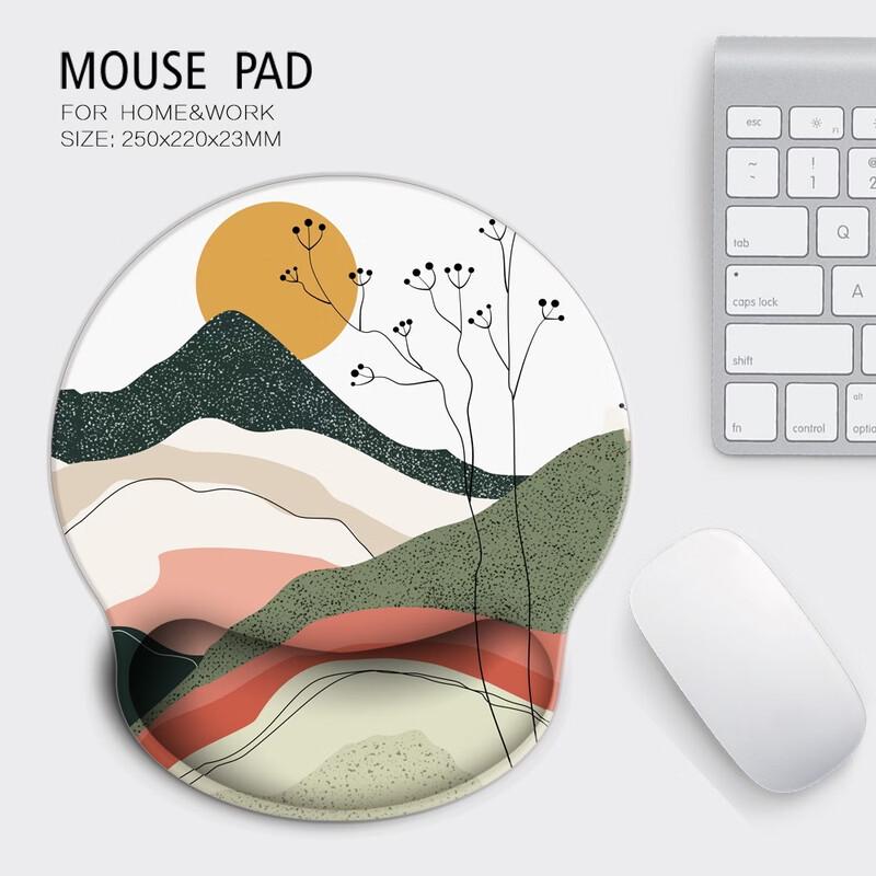 Fumede Silicone Wrist Rest Mouse Pad (2-Pack)