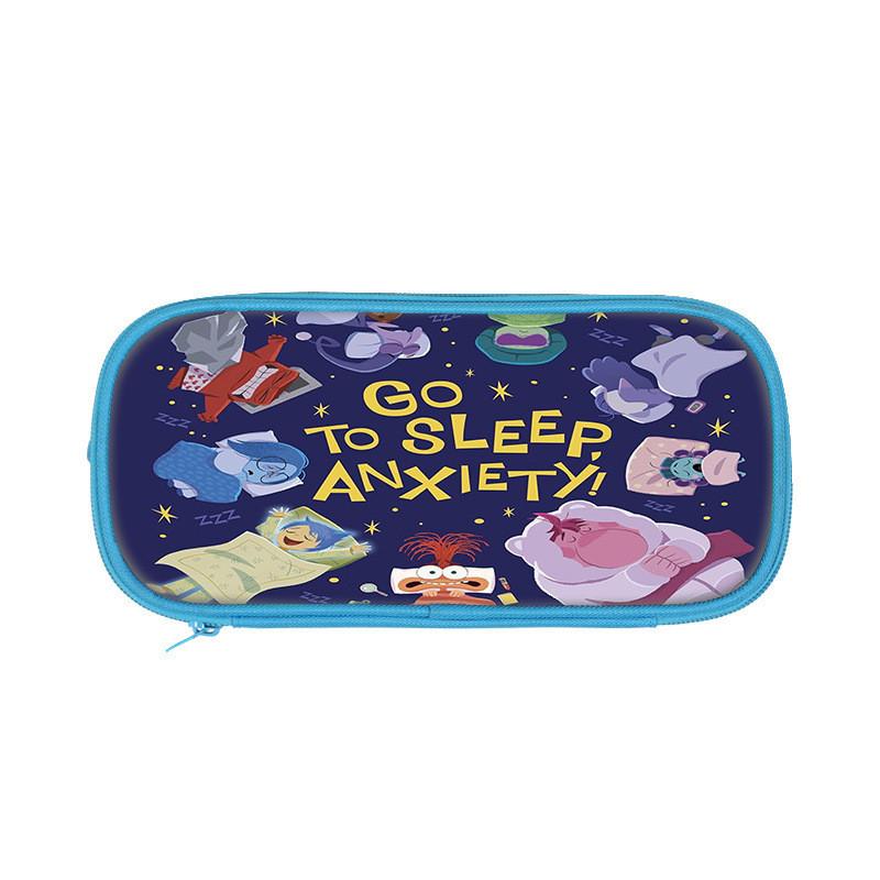 

Inside Out Brain Characters Pencil Case With Large Capacity For Students And Office Use StyleU