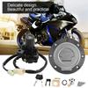 Motorcycle Ignition Switch Fuel Gas Cap Seat Lock Keys for Yamaha YZF R1 R6 R6S FZ6 FJR1300