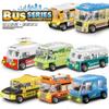 Xiangjun 7975 Building Blocks Set Police Car 8-in-1 City Private Car Toy for Kids with Pull Back Feature Mini Figures Gift