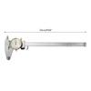Adjustable Carpentry Tools Vernier Caliper Measuring Micrometer Ruler with Watch