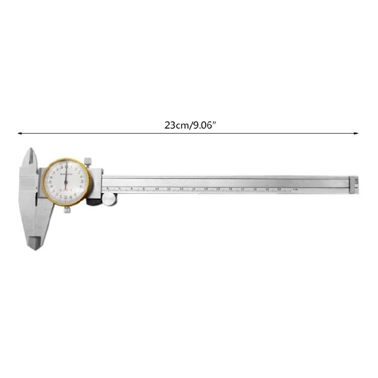 Adjustable Carpentry Tools Vernier Caliper Measuring Micrometer Ruler with Watch