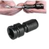 1/2inch 1Drive To 1/4in Impact Wrench Socket Set 1/4'' Hex Ratchet Socket Adapter Spanner Drive Converter Tool Drilling Bits