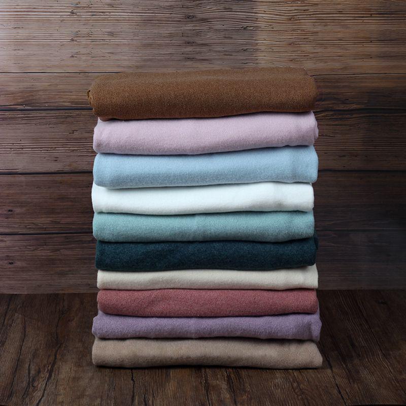 Double-Sided Velvet Baby Wrap for Newborn Photography