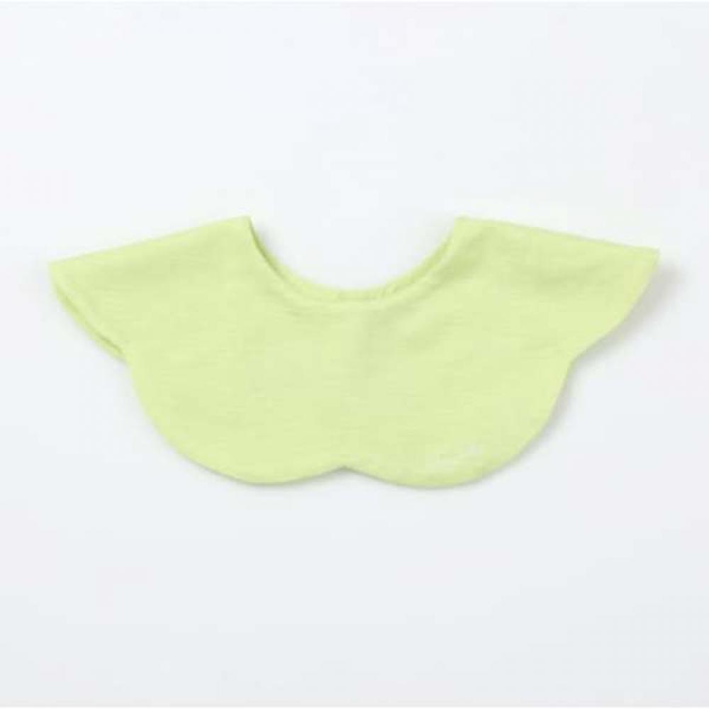 ABSORBA 2 Piece Set 7 Sleeve Romper + Bib  A11106d1 Yellow+pink 