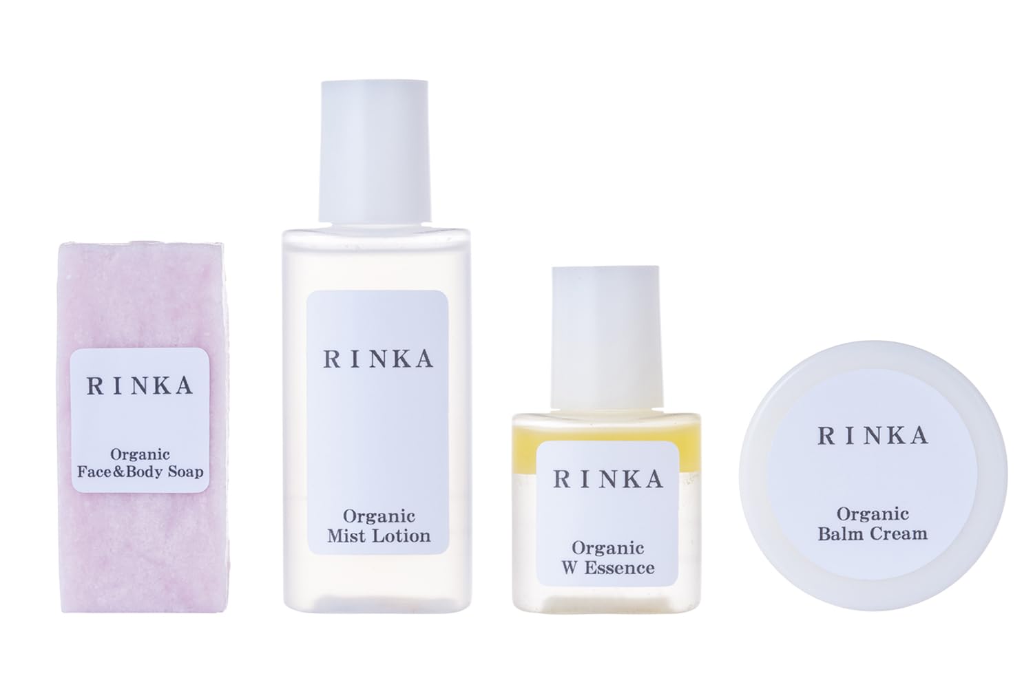 

RINKA Organic Skin Care Trial Set 10 days RINKA