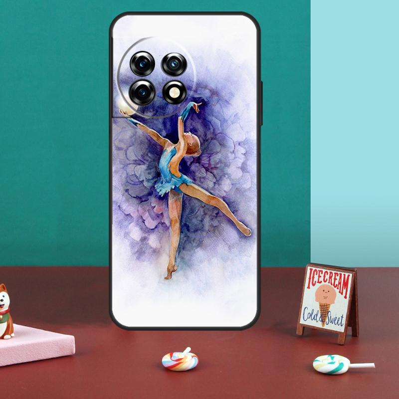 Gymnastics Oil Painting For OnePlus 13R 12R 10R 13T 10T 8T 11 12 13 15 Case For OnePlus Nord 5 CE 2 3 4 Lite N20 N30