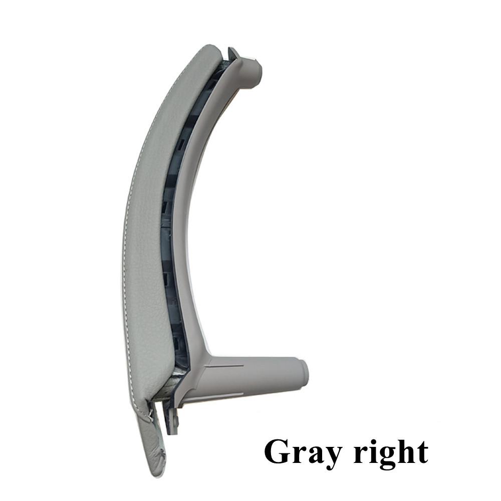 Auto Links Rechts Innen Passagier Türgriff mit Leder Äußere Abdeckung Trim Montage Für BMW X5 X6 E70 E71 E72