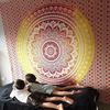 Large Mandala Indian Tapestry Wall Hanging Bohemian Home Decoration Bedroom Living Room Background Cloth Banner Room Decor