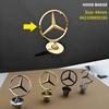 1 ks 3D zinková slitina emblém přední kapoty auta štítek znak pro Mercedes Benz W203 W204 W205 W206 W212 W213 W222 W223 E300 C200