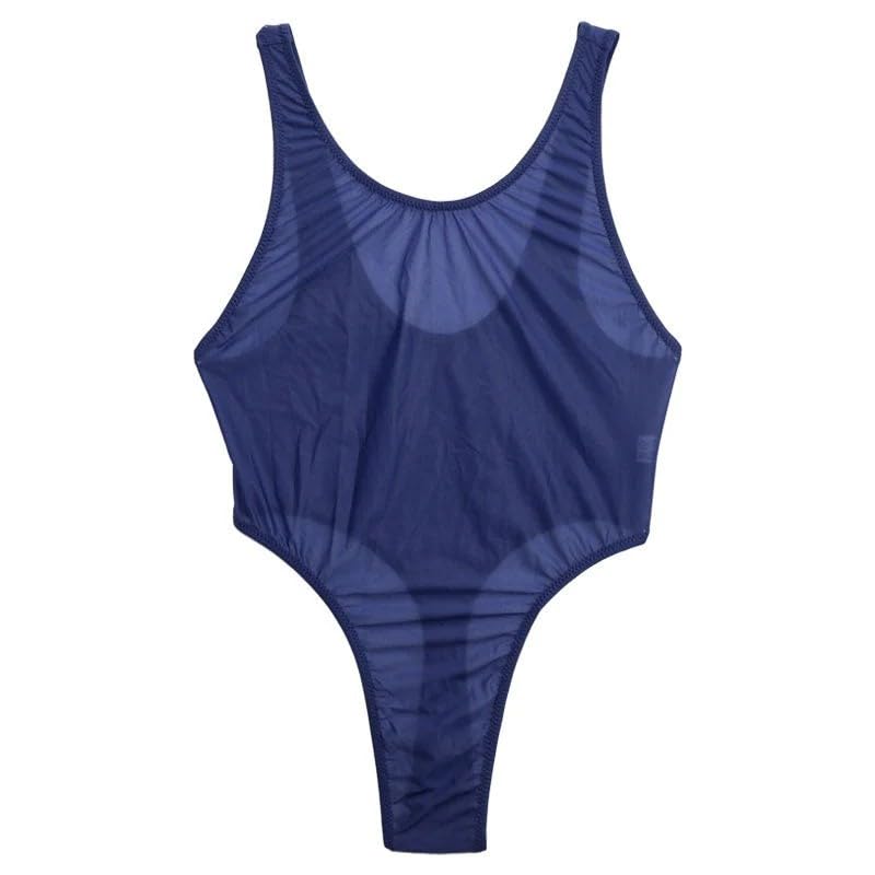 

GUS сексуальный костюм La Paume сделано в темно-синем [La Paume] Нижнее белье, ткань, прозрачный, ультратонкий эластичный, купальник с высоким вырезом бедра, нижнее белье, стиль T-back, безопасный, бренд,