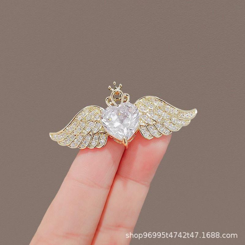 New Alloy Brooch High-end Niche Women's Peony High-end Pin Coat Suit High-end Versatile Brooch