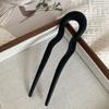 Hair Sticks Fork Hairpin Elegant Women Hair Clip Pins U Shape Girls Hairpins Hair Bun Maker Headwear Accessories