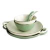 ZISIZ Irregular Gold Rim Ceramic Bowl
