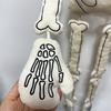 High-Quality 5PCS 110cm Halloween Horror Skull Fluffy Dolls Happy Halloween Party Soft Pillow Home Decor Plush Playthings