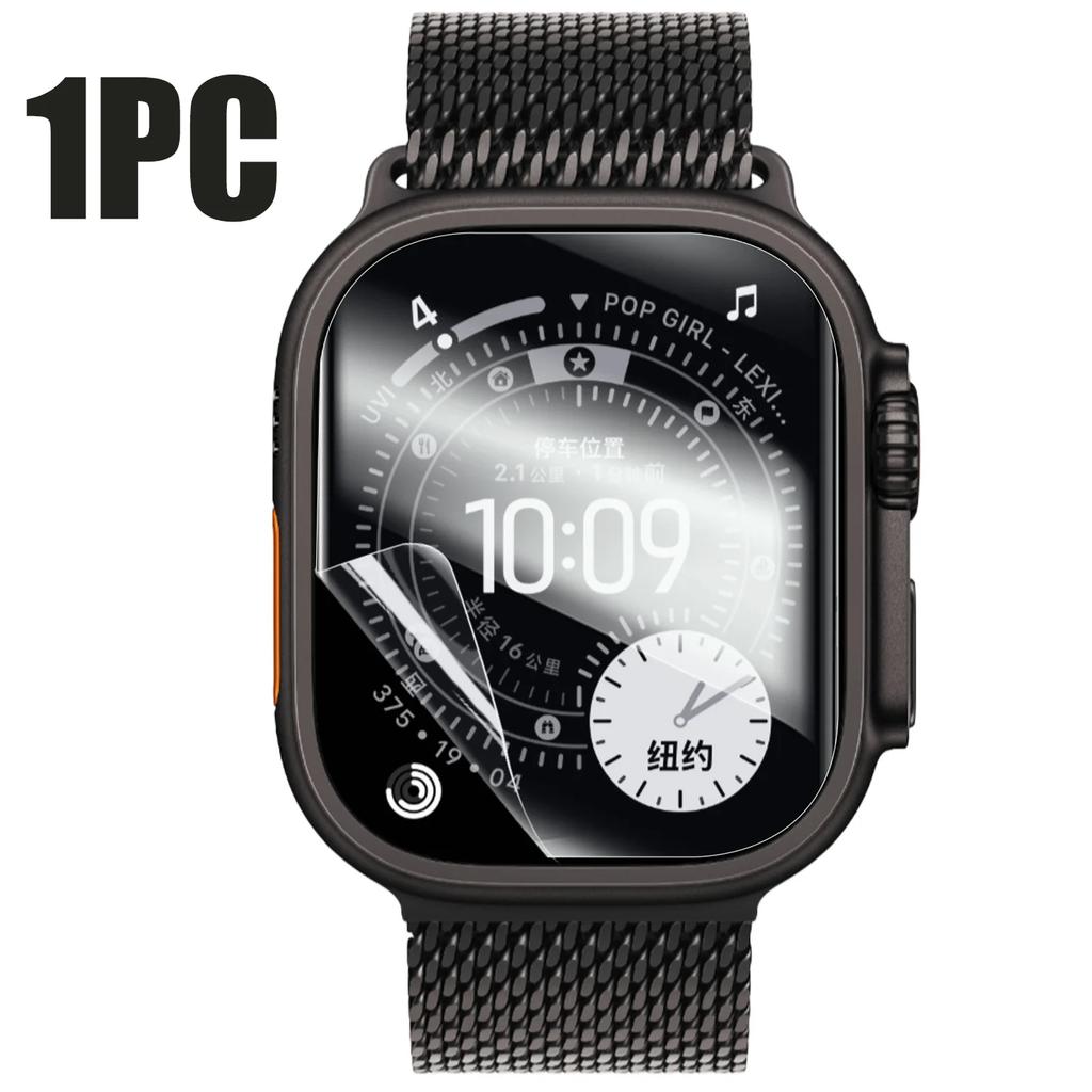 1/3/5pcs Hydrogel Film Screen Protector for Apple Watch Ultra 3 Anti-scratch HD PMMA Protective Soft Film for Apple Watch Ultra3